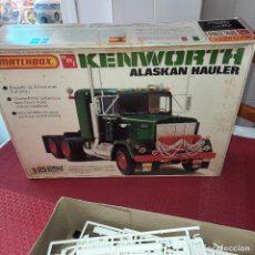 Maquettes: KENWORTH ALASKAN HAULER - MATCHBOX - ESCALA 1/25 - AÑO 1979. Lote 333445008