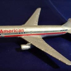 Maquetas: AVION VINTAGE AMERICAN AIRLINES BOEING 767- SCHABAK 907- MADE IN GERMANY - 8 CM. Lote 333716723