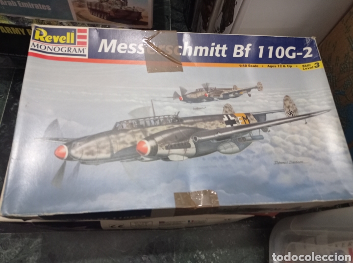Maquetas: MONOGRAM - MESSERSCHMITT BF 110G2. 1/48. 85-5839 - Foto 1