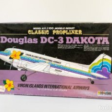 Maquetas: MAQUETA DE AVIÓN DOUGLAS DC-3 DAKOTA CLASSIC PROPLINER 1:100. Lote 339349228
