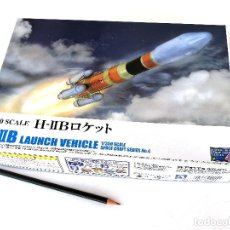 Maquetas: AOSHIMA SPACE JAPAN 1:350 (2011) • KIT COHETE LANZADOR JAXA ”H-IIB” (DESDE 2009)