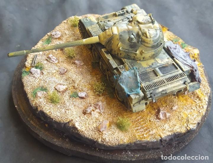 Maquetas: T-55 EJ&Eacute;RCITO DE AFGANIST&Aacute;N. DIORAMA ESCALA 1/72 - Foto 1