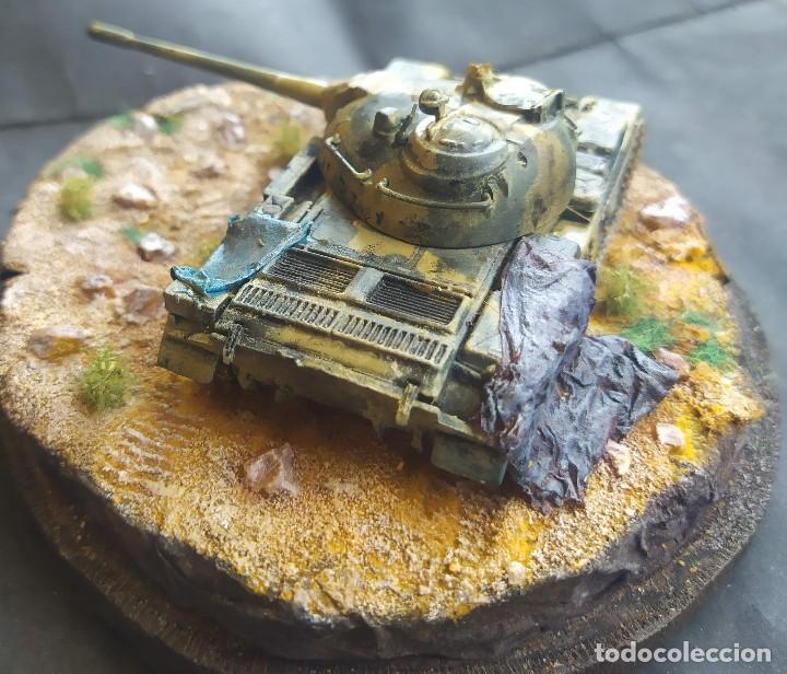 Maquetas: T-55 EJ&Eacute;RCITO DE AFGANIST&Aacute;N. DIORAMA ESCALA 1/72 - Foto 2