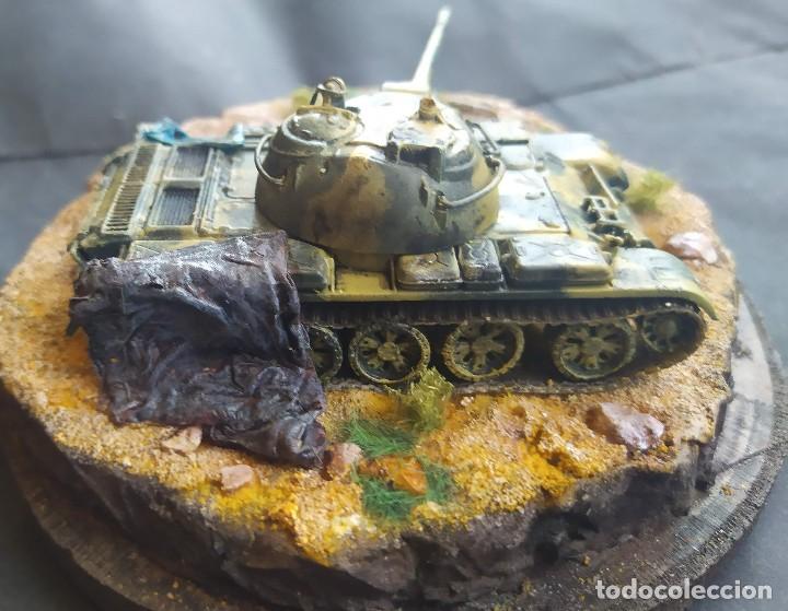 Maquetas: T-55 EJ&Eacute;RCITO DE AFGANIST&Aacute;N. DIORAMA ESCALA 1/72 - Foto 3