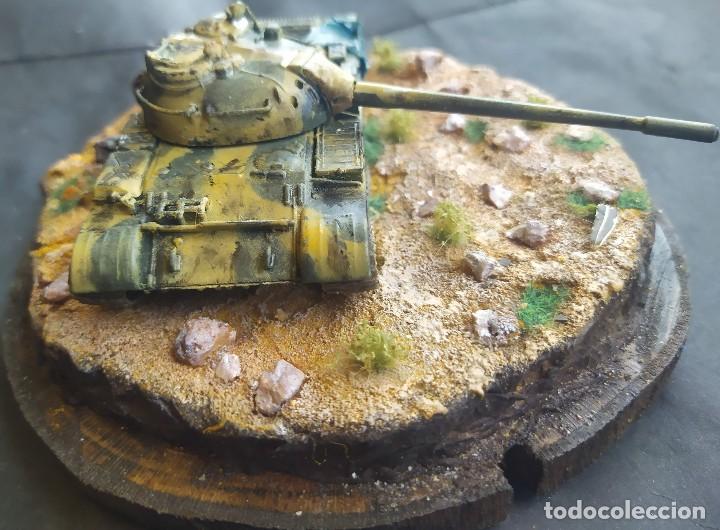 Maquetas: T-55 EJ&Eacute;RCITO DE AFGANIST&Aacute;N. DIORAMA ESCALA 1/72 - Foto 4