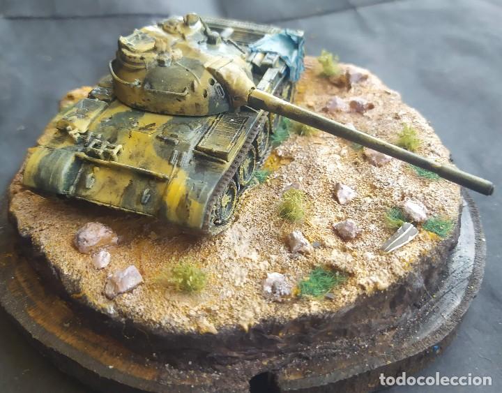 Maquetas: T-55 EJ&Eacute;RCITO DE AFGANIST&Aacute;N. DIORAMA ESCALA 1/72 - Foto 6