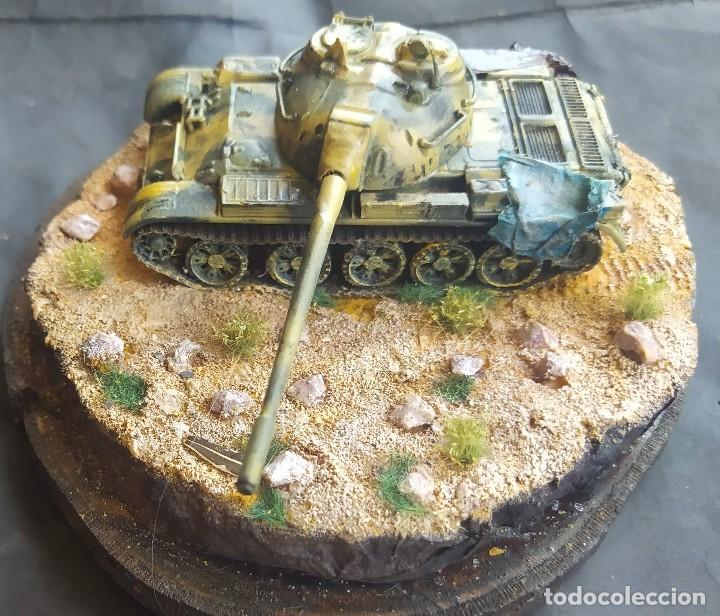 Maquetas: T-55 EJ&Eacute;RCITO DE AFGANIST&Aacute;N. DIORAMA ESCALA 1/72 - Foto 8