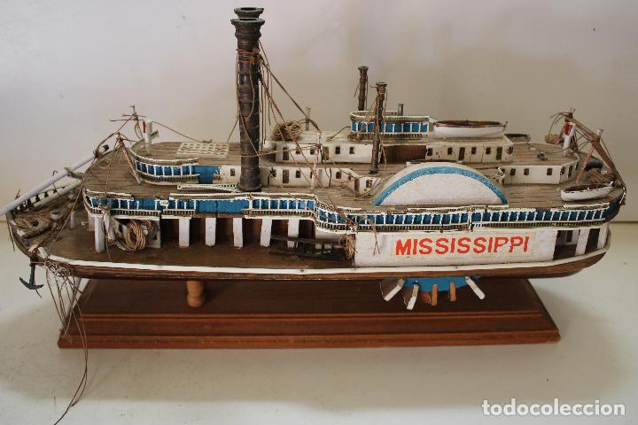 Maquetas: barco maqueta mississippi 1850 - Foto 4