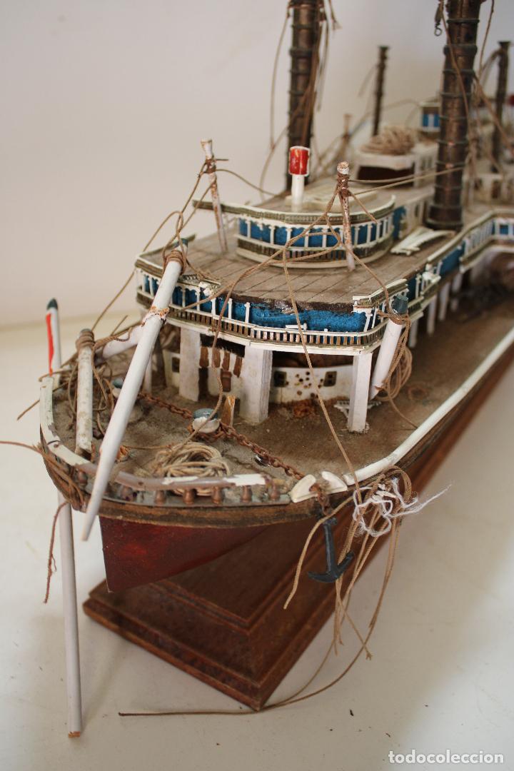 Maquetas: barco maqueta mississippi 1850 - Foto 5