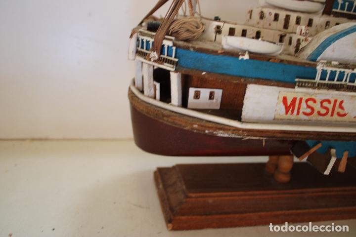 Maquetas: barco maqueta mississippi 1850 - Foto 8