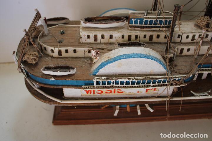 Maquetas: barco maqueta mississippi 1850 - Foto 10