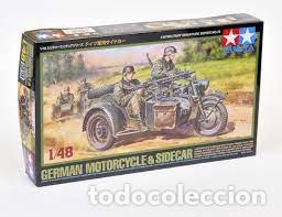 Maquetas: TAMIYA - GERMAN MOTORCICLE & SIDECAR 1/48 35078 - Foto 1
