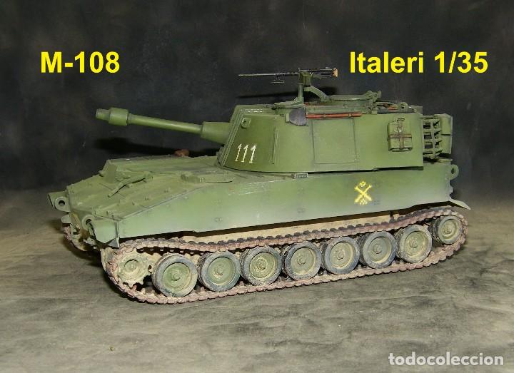 Maquetas: M-108 espa&ntilde;ol, Italeri 1/35 - Foto 2