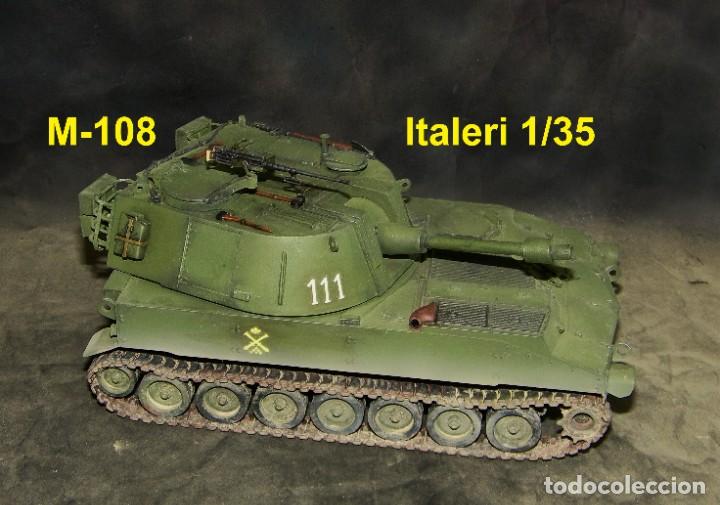 Maquetas: M-108 espa&ntilde;ol, Italeri 1/35 - Foto 3