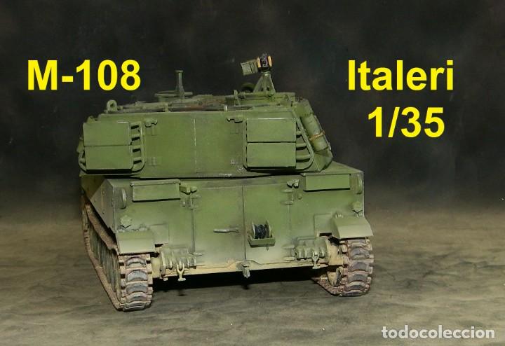 Maquetas: M-108 espa&ntilde;ol, Italeri 1/35 - Foto 4
