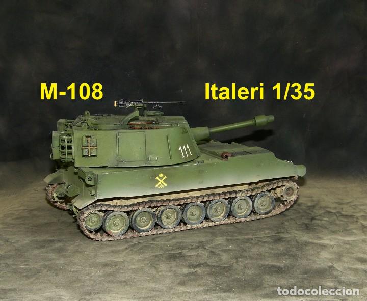 Maquetas: M-108 espa&ntilde;ol, Italeri 1/35 - Foto 6