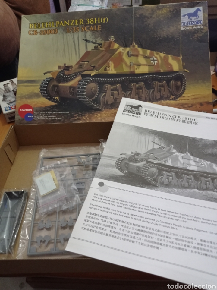 Maquetas: BRONCO - BELEHLPANZER 38H 1/35. 35003 - Foto 2