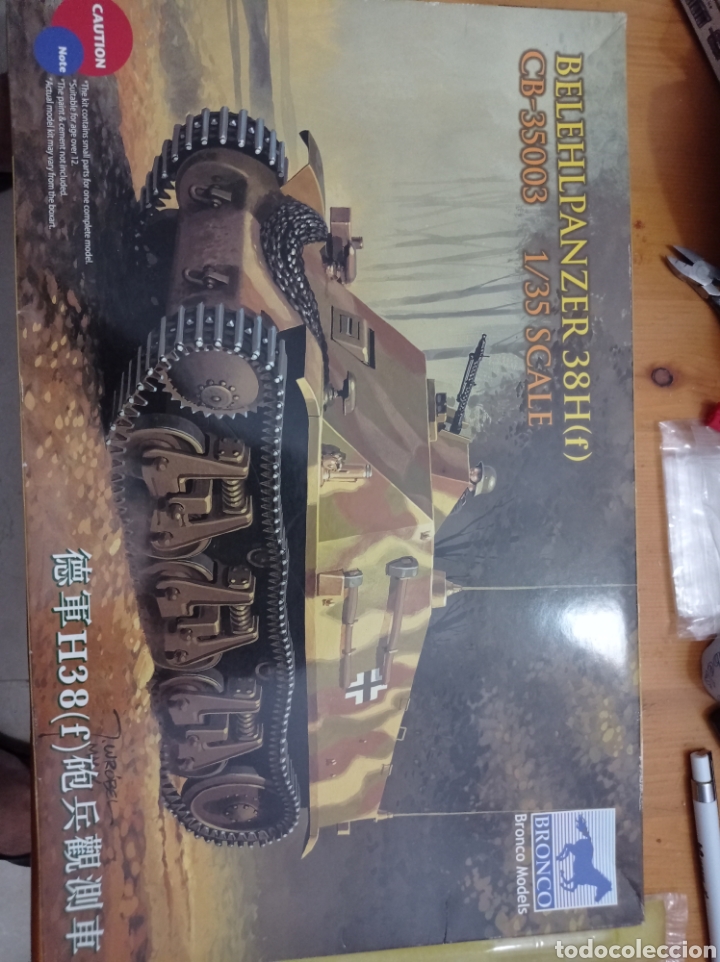 Maquetas: BRONCO - BELEHLPANZER 38H 1/35. 35003 - Foto 1