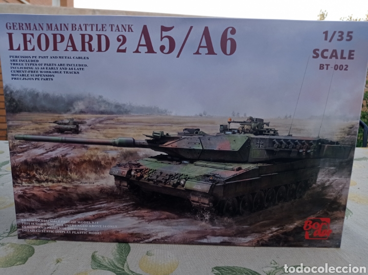 Maquetas: BORDER MODEL - LEOPARD 2 A5/A6. 1/35 BT002 - Foto 1