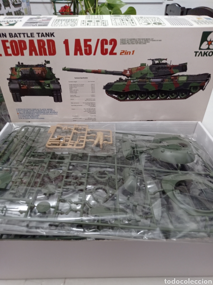Maquetas: TAKOM - LEOPARD 1 A5/C2. 2 IN 1. 1/35. 2004 - Foto 2