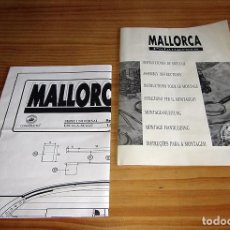 Maquetas: INSTRUCCIONES Y PLANO DE MONTAJE DEL BARCO DE PESCA MALLORCA, DE CONSTRUCTO