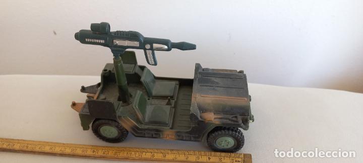 Maquetas: VEHICULO MILITAR DEL EJERCITO. COCHE, JEEP. 17 CM - Foto 2