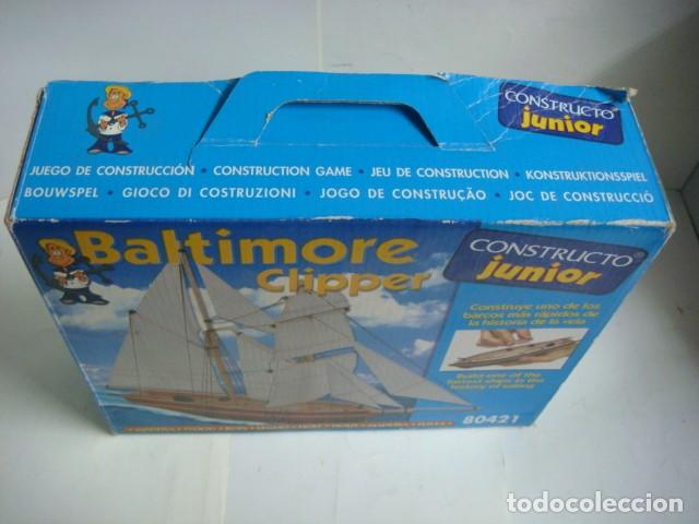 Maquetas: JUEGO CONSTRUCION UNO DE LOS BARCOS MAS RAPIDO DE LA HISTORIA DE LA VELA EN MADERA CONSTRUCTO JUNIOR - Foto 2