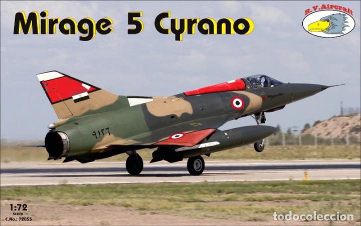 Maquetas: RVA 72055 # 1:72 MIRAGE 5 CYRANO - Foto 1