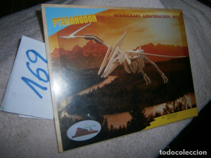 Maquetas: MAQUETA MADERA PTERANODON NUEVA SIN HACER - Foto 1