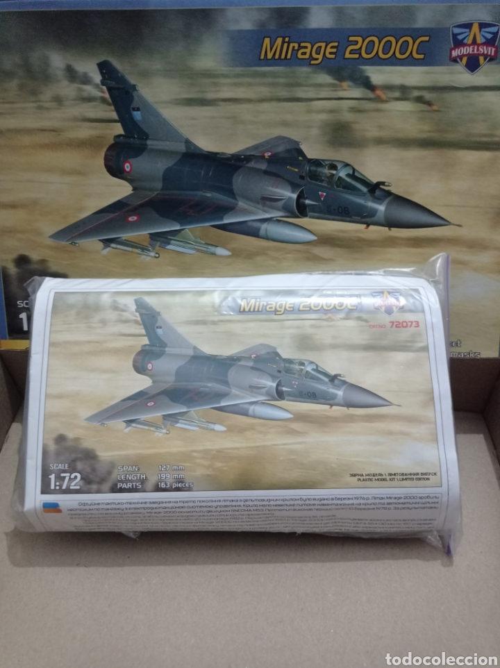 Maquetas: MODELSVIT - MIRAGE 2000 C. 1/72. 72073 - Foto 2