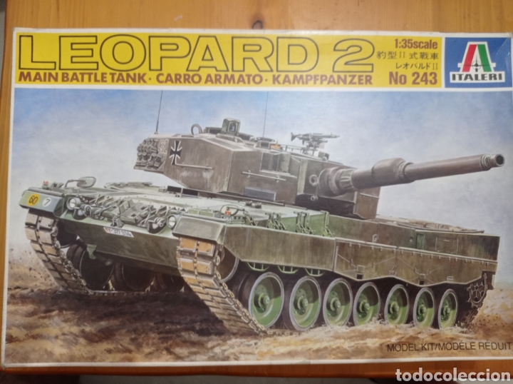 Maquetas: ITALERI - LEOPARD 2 MAIN BATTLE TANK 1/35. 243 - Foto 1