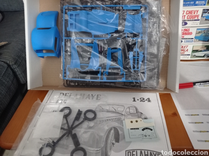 Maquetas: HELLER - DELAHAYE 135. 1/24. 80707 - Foto 2