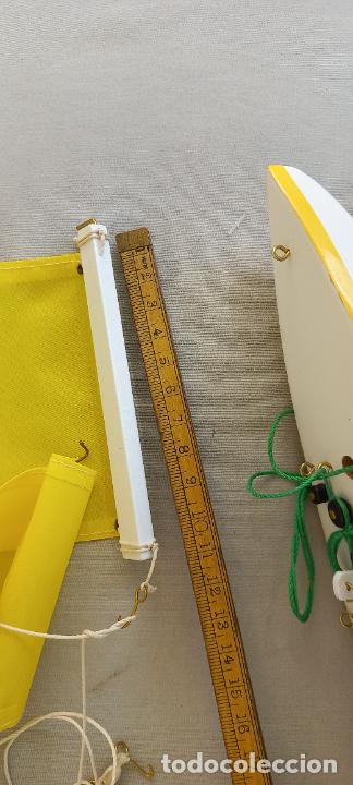Maquetas: BARCO VELERO AMARILLO DE MADERA . - Foto 9