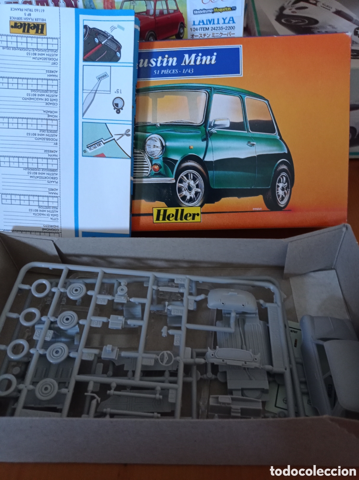 Maquetas: HELLER - AUSTIN MINI 1/43 80153 - Foto 2
