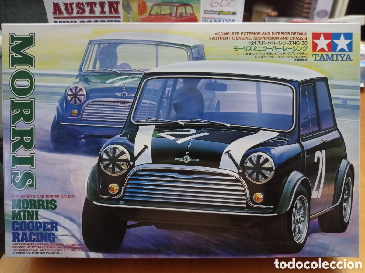Maquetas: TAMIYA - MORRIS MINI COOPER RACING. 1/24. 24130. - Foto 1