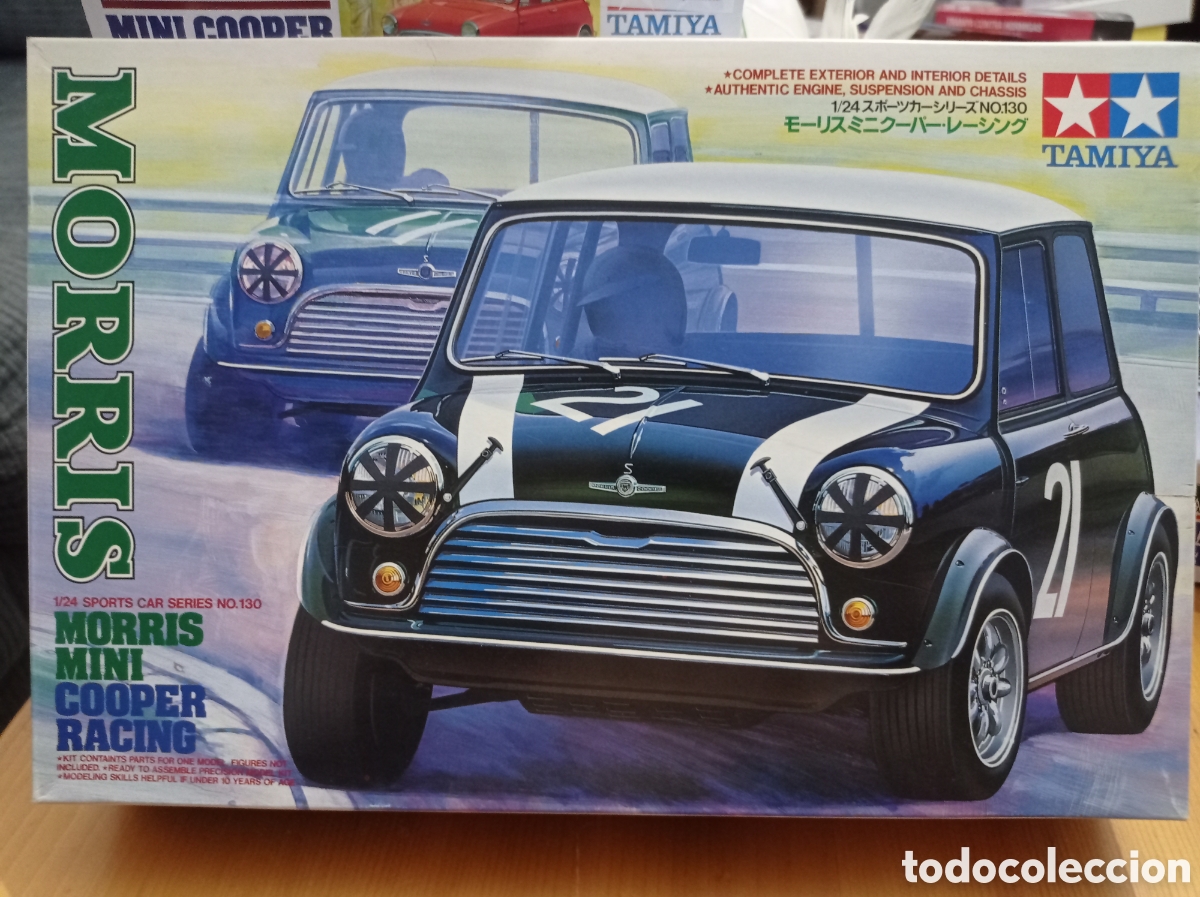 Maquetas: TAMIYA - MORRIS MINI COOPER RACING. 1/24. 24130. - Foto 1