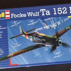 Maquetas: FOCKE WULF TA-152 H. REVELL. ESCALA 1/72. Lote 365770586