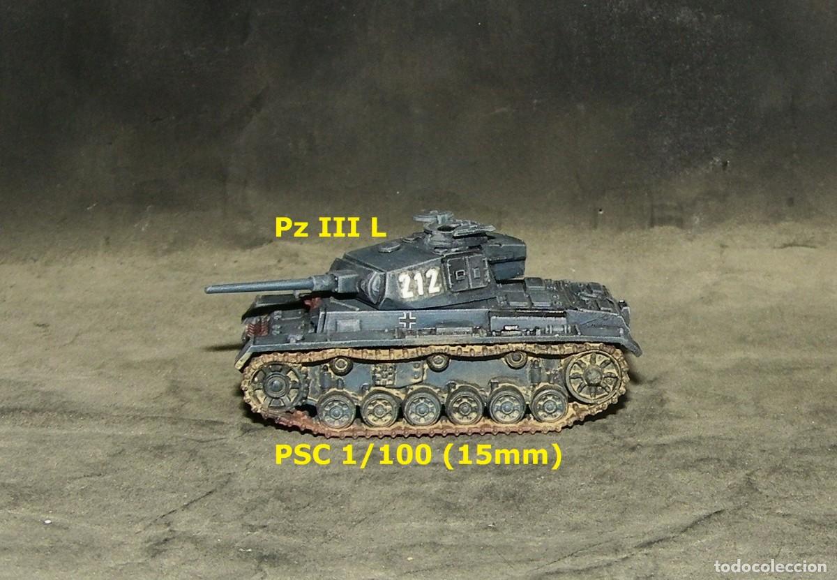 Maquetas: Panzer III L inicial, 1/100 (PSC 15mm) - Foto 1