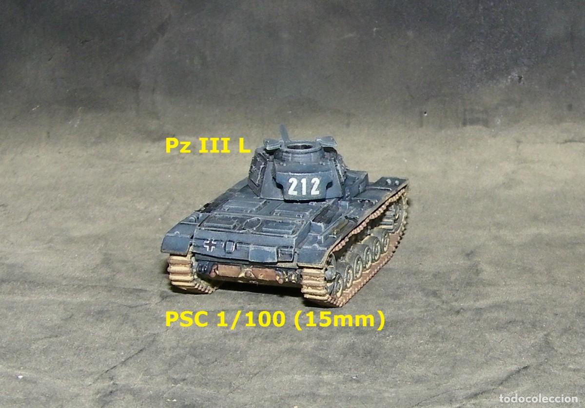 Maquetas: Panzer III L inicial, 1/100 (PSC 15mm) - Foto 2