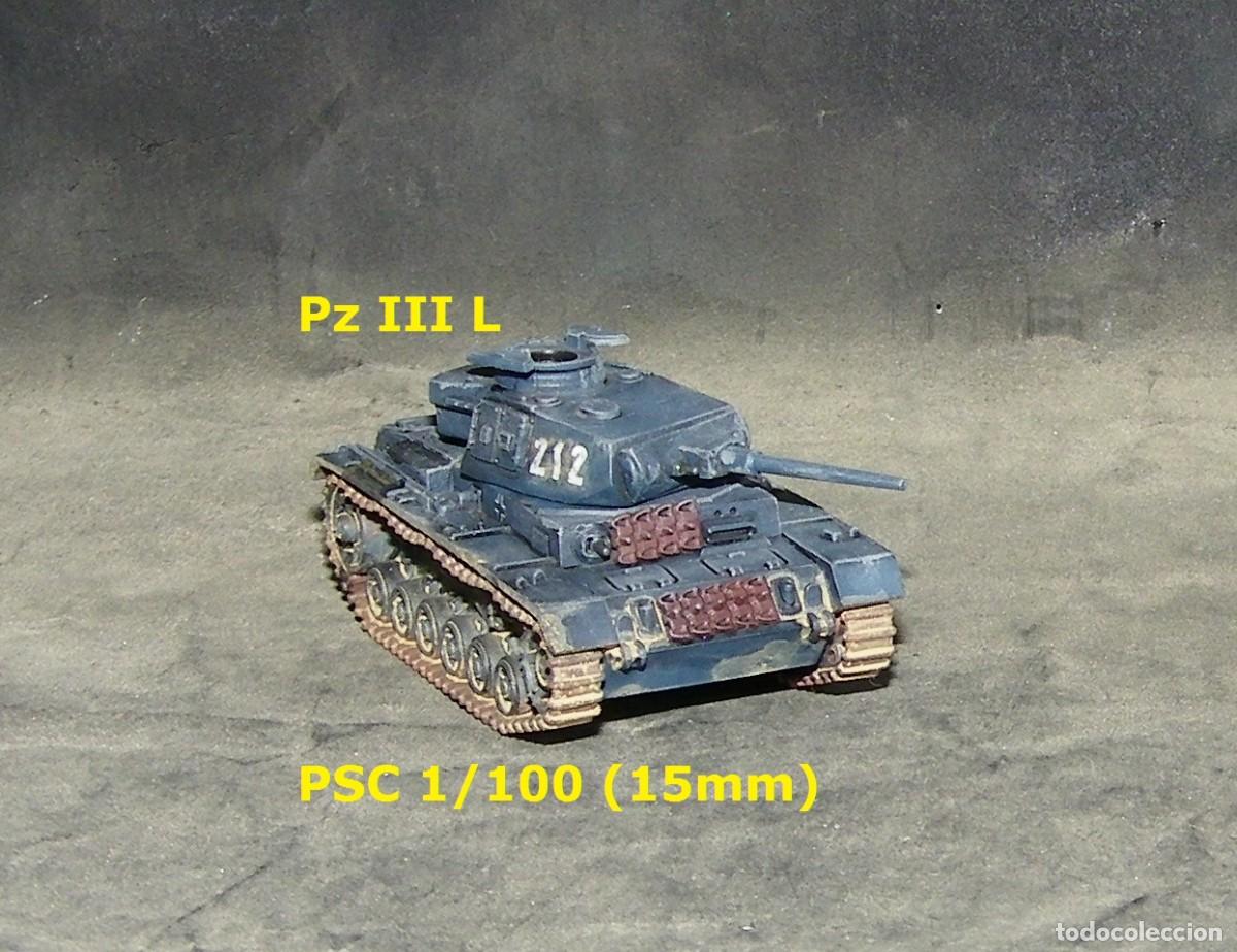 Maquetas: Panzer III L inicial, 1/100 (PSC 15mm) - Foto 4