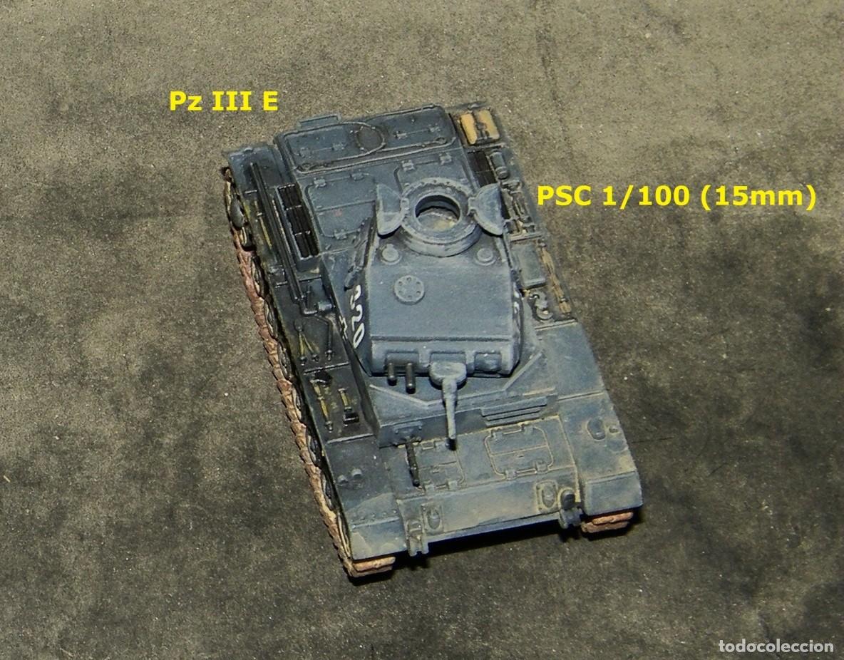Maquetas: Panzer III E, escala 1/100 ( PSC 15mm) - Foto 1