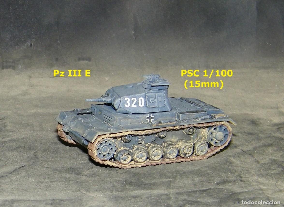 Maquetas: Panzer III E, escala 1/100 ( PSC 15mm) - Foto 2