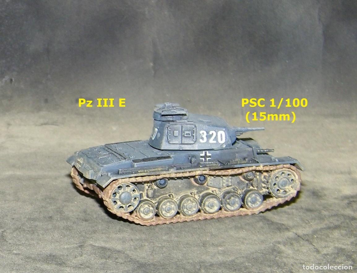 Maquetas: Panzer III E, escala 1/100 ( PSC 15mm) - Foto 3