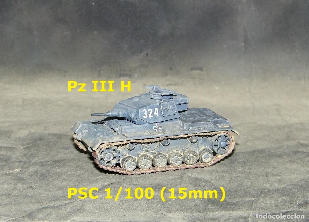 Maquetas: Panzer III H, escala 1/100 ( PSC 15mm) - Foto 1