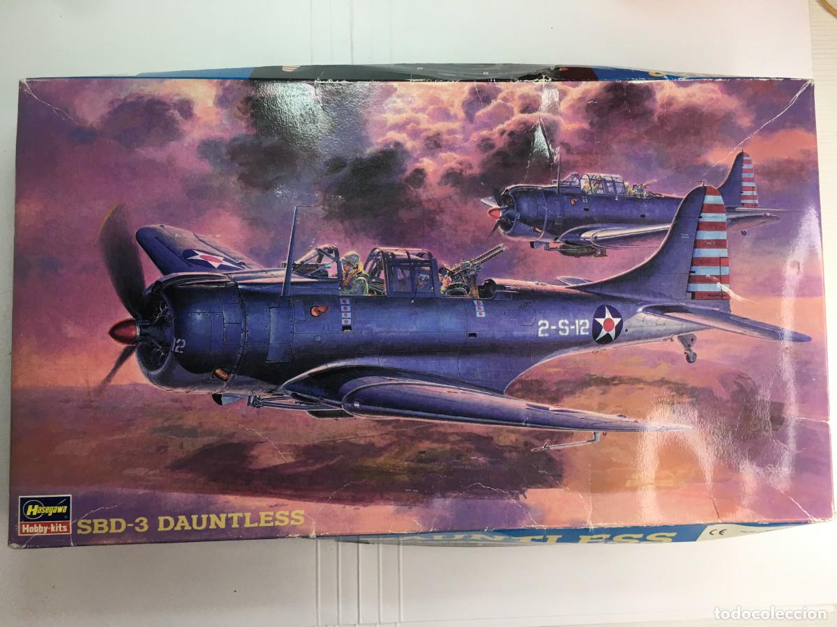 Maquetas: SBD-3 DAUNTLESS DE HASEGAWA 1/48 - Foto 1