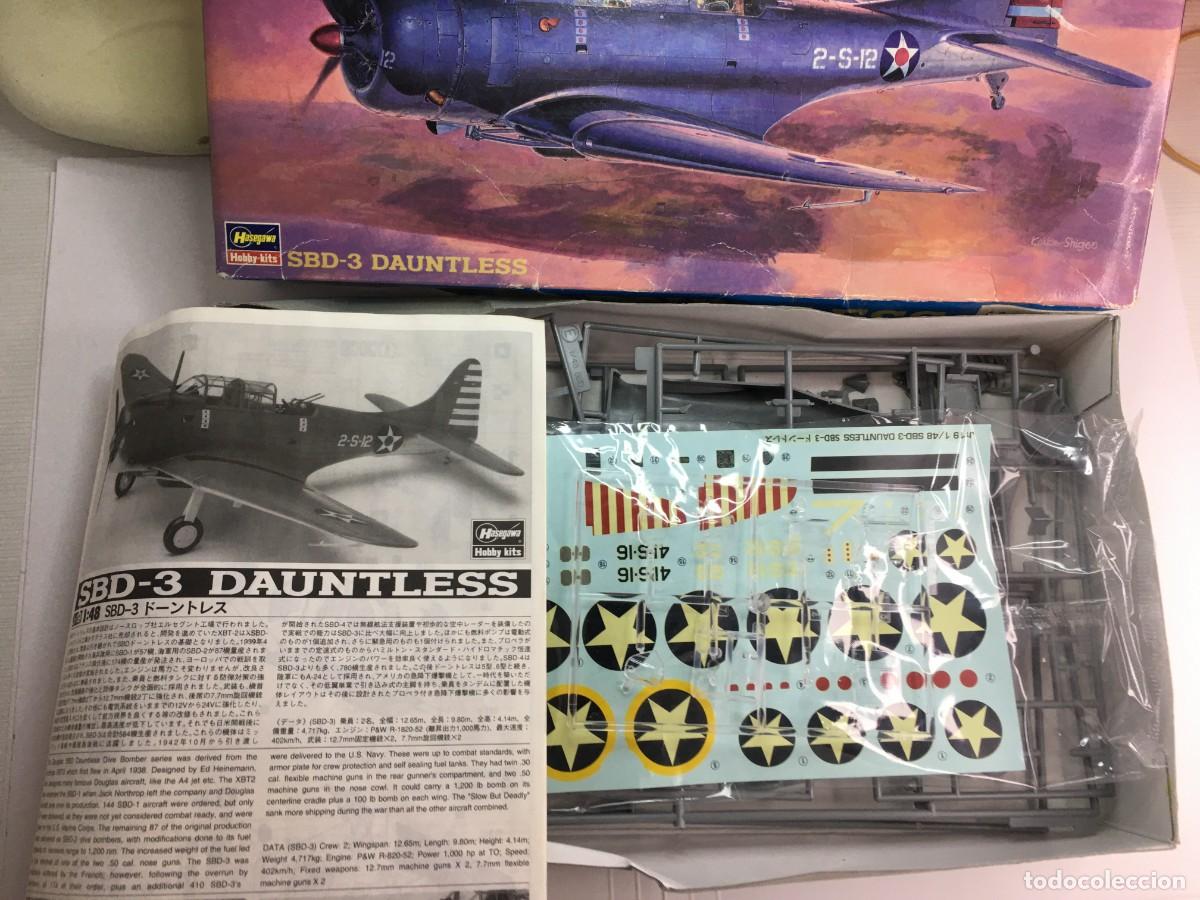 Maquetas: SBD-3 DAUNTLESS DE HASEGAWA 1/48 - Foto 2