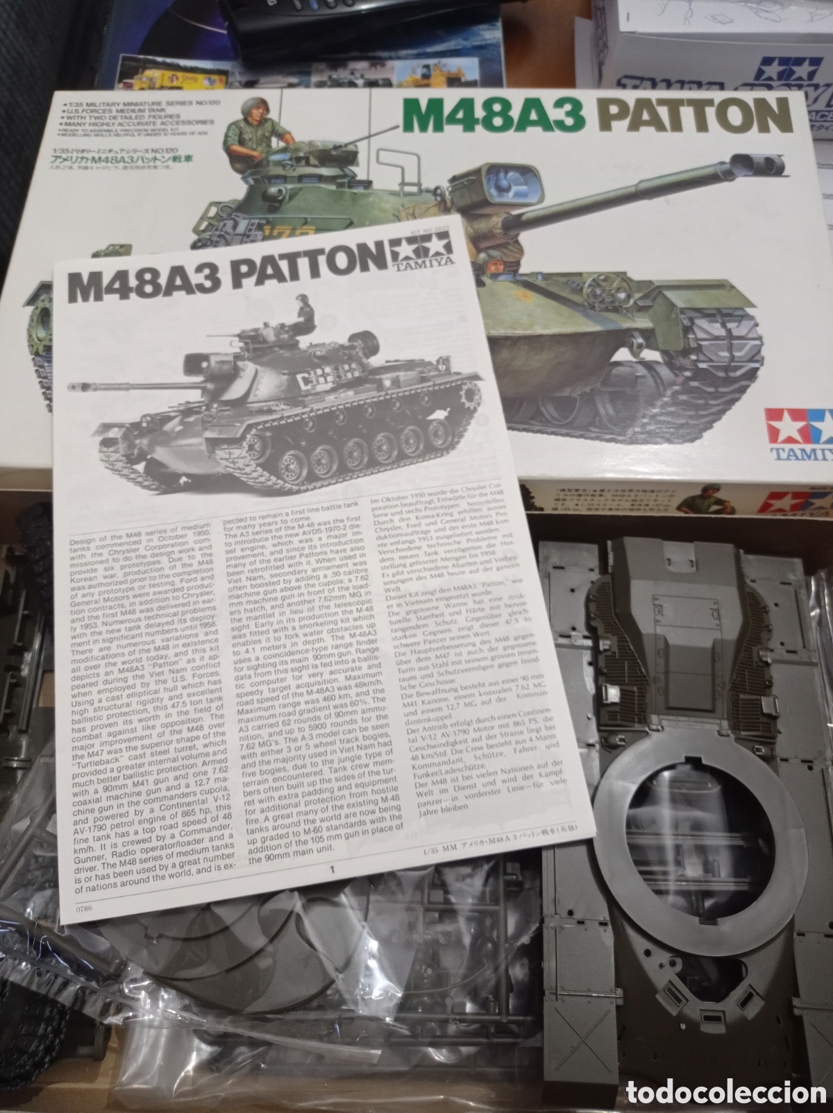 Maquetas: TAMIYA - M48A3 PATTON. 1/35. 3620 - Foto 2