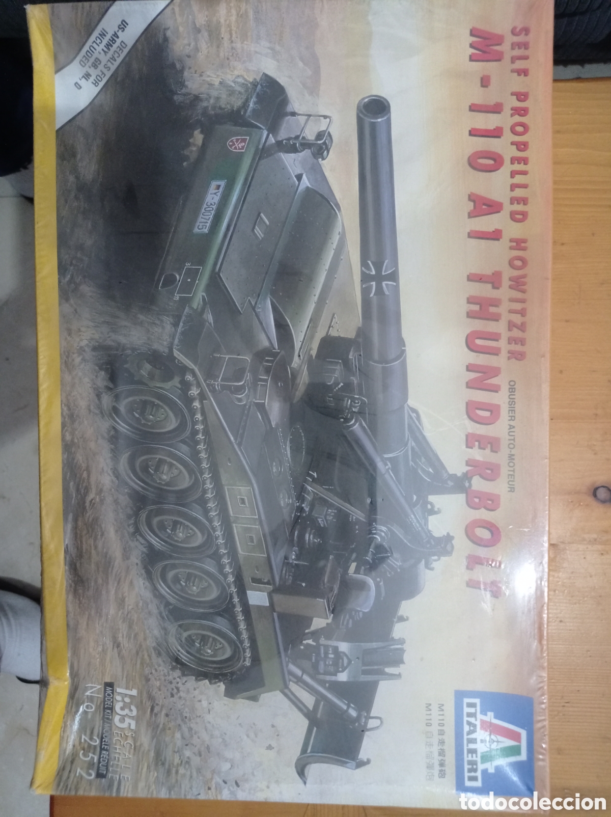 Maquetas: ITALERI - SELF PROPELLED HOWITZER M 110 A1 THUNDERBOLT. 1/35. 252 - Foto 1