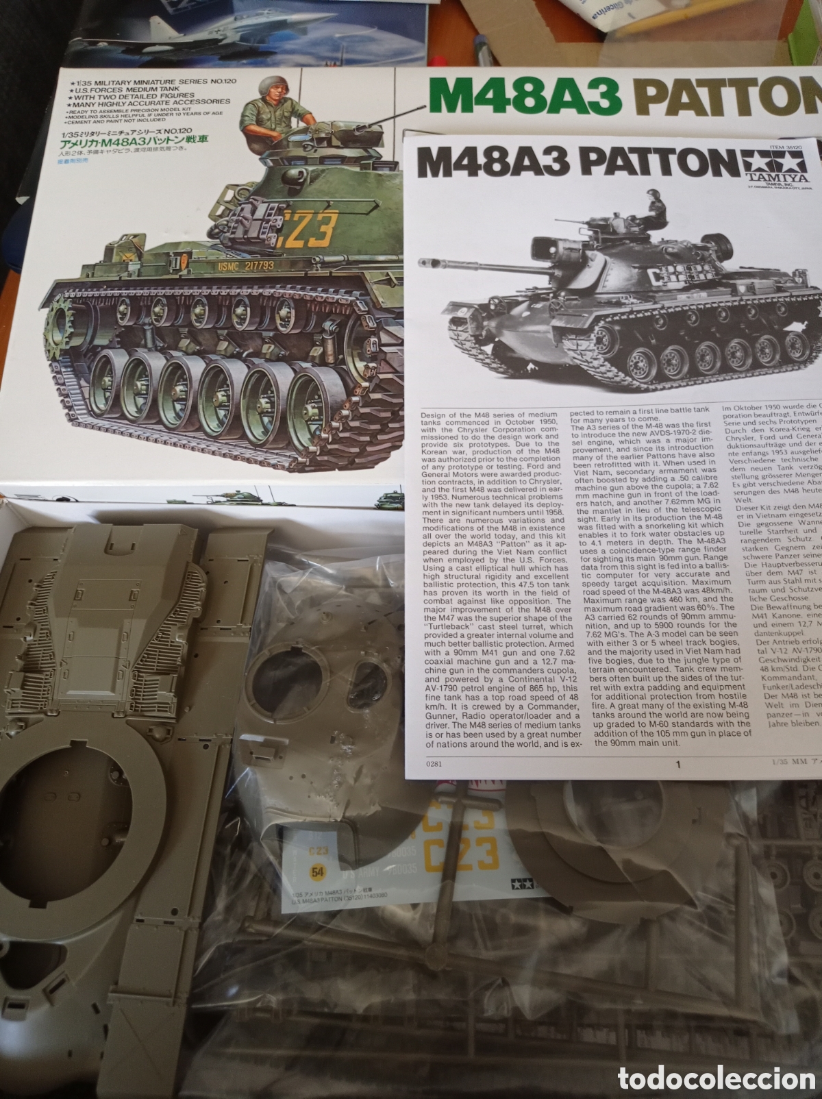 Maquetas: TAMIYA - M48A3 PATTON. 1/35. 35120 - Foto 2
