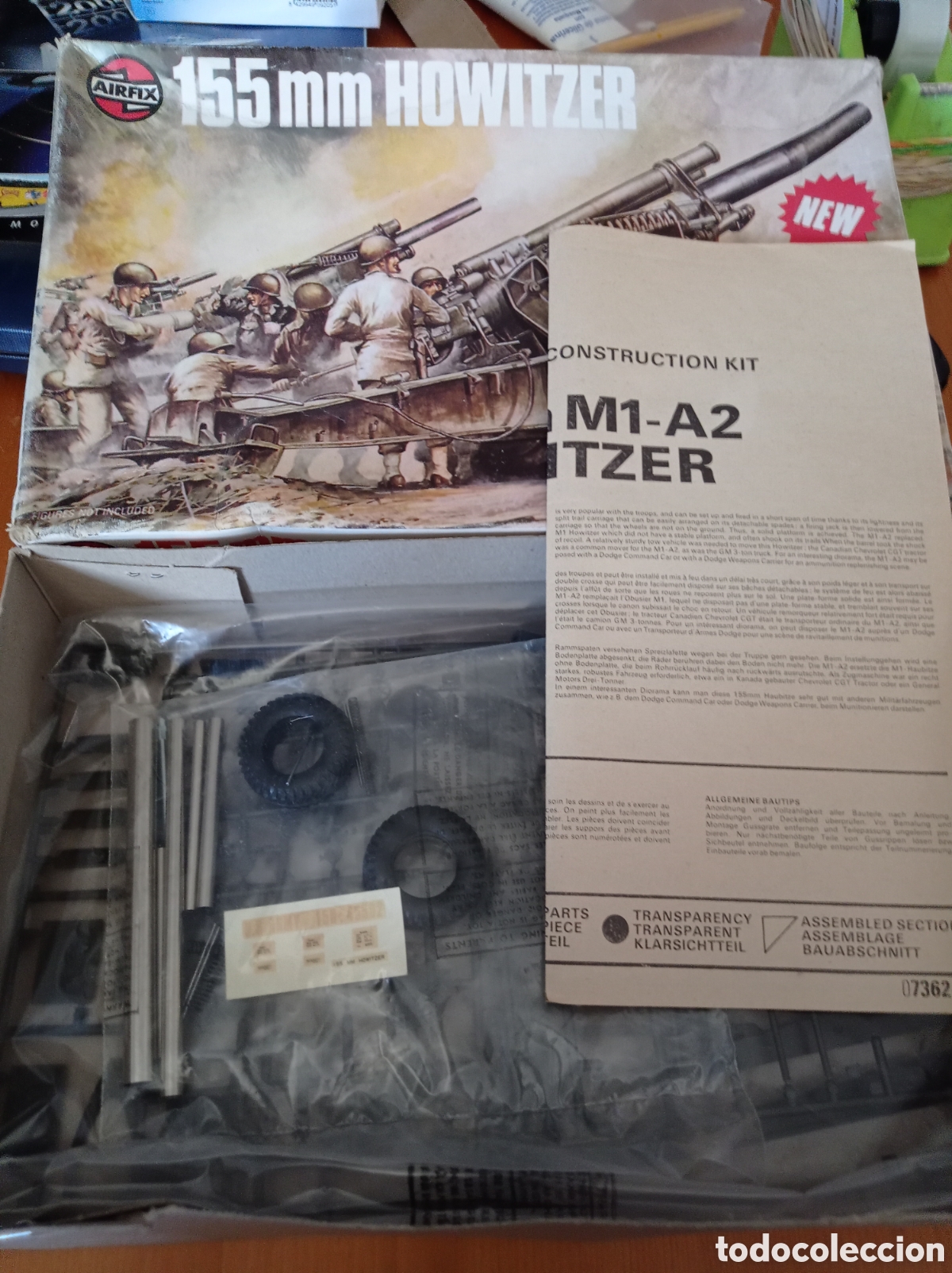 Maquetas: AIRFIX - 155MM HOWITZER. 1/35. 7362 - Foto 2